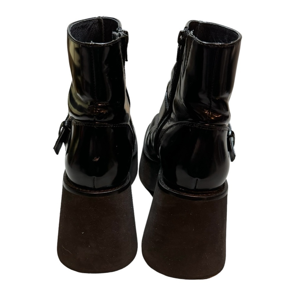 Jeffrey Campbell Wallie Chunky Platform Boots Shoes - Picture 5 of 13